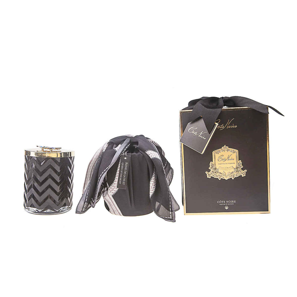 Herringbone Candle Set - Queen of the Night