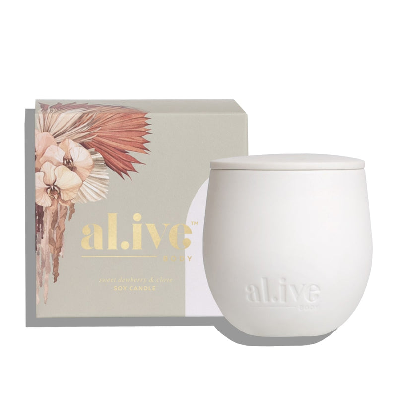 Al.ive Soy Candle Sweet Dewberry & Clove