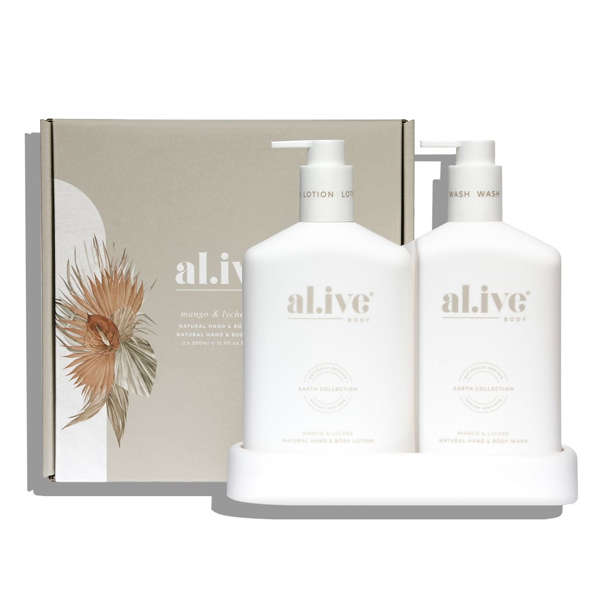 Wash & Lotion Duo + Tray – Mango & Lychee