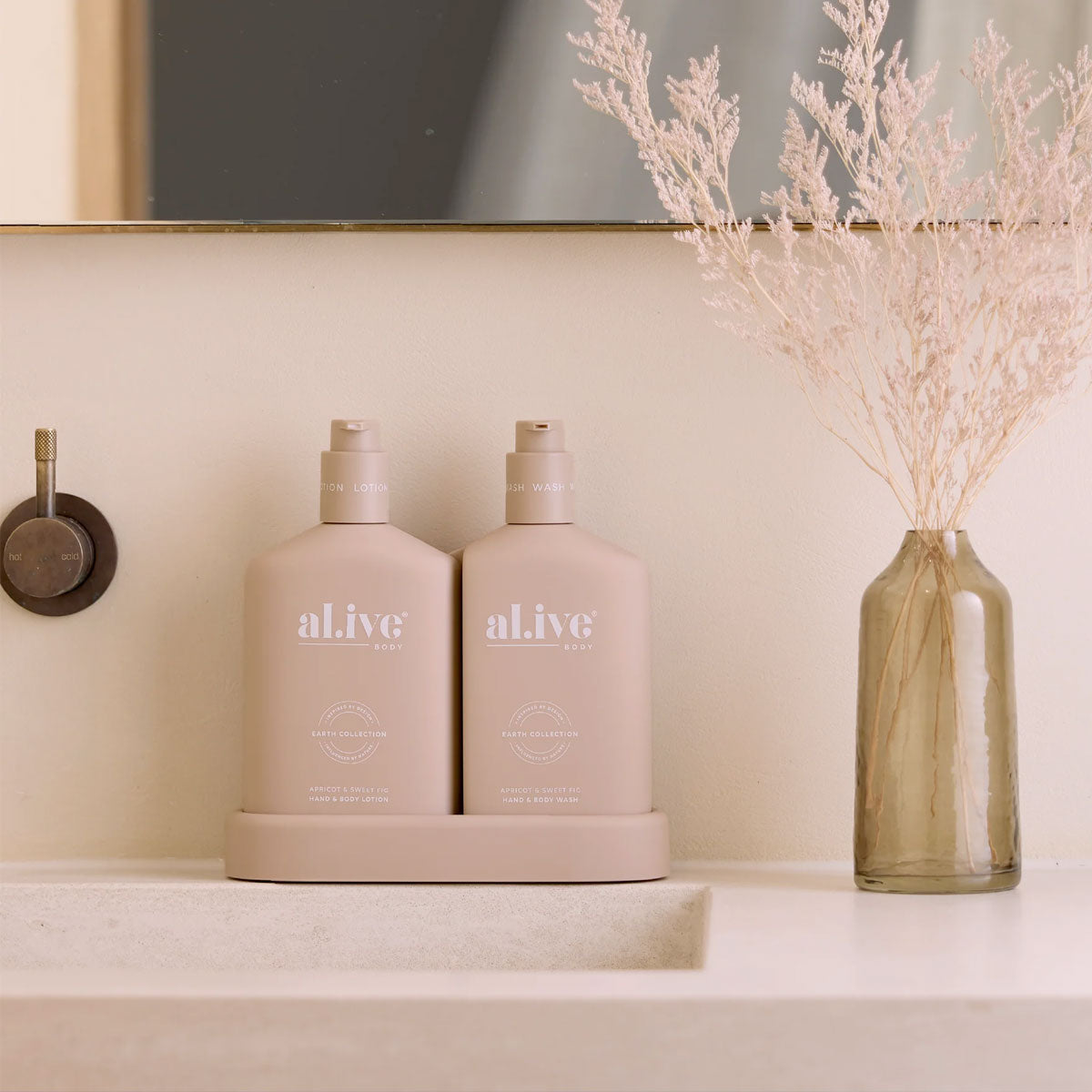 Apricot & Sweet Fig Duo - Hand & Body Wash, Hand & Body Lotion