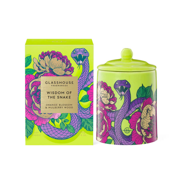 Wisdom of the Snake Ltd Edition – 380g Soy Candle