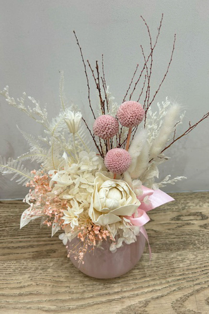 Coloured Dried & Preserved Arrangement