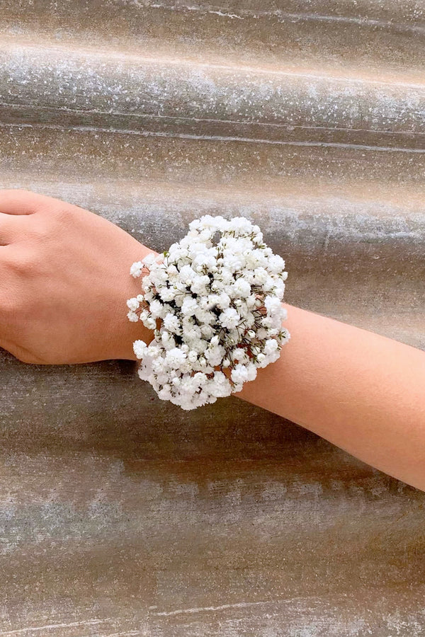 Babies Breath Wrist Corsage