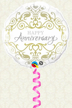 Helium Balloon - Anniversary