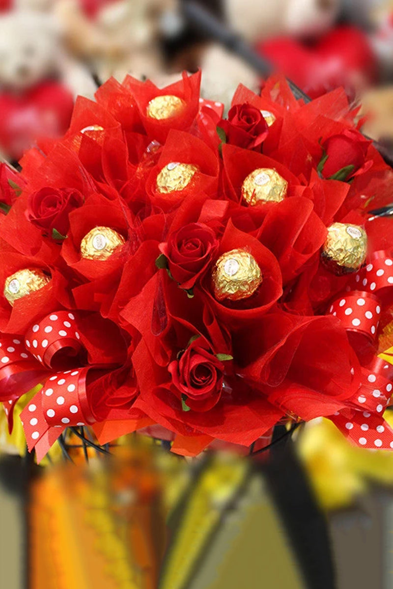 Ruby Red Chocolate Bouquet