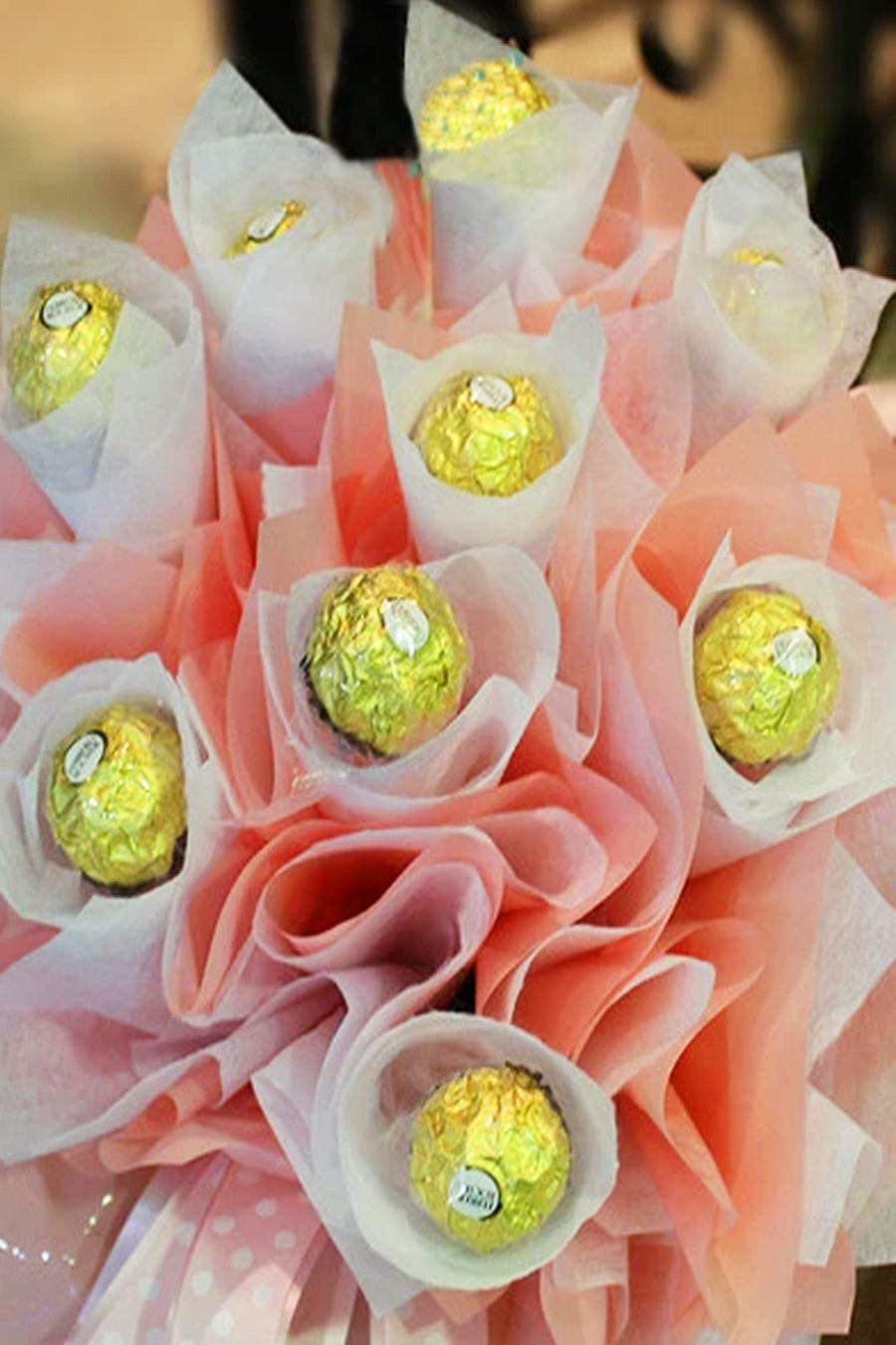 Soft Pink Chocolate Bouquet